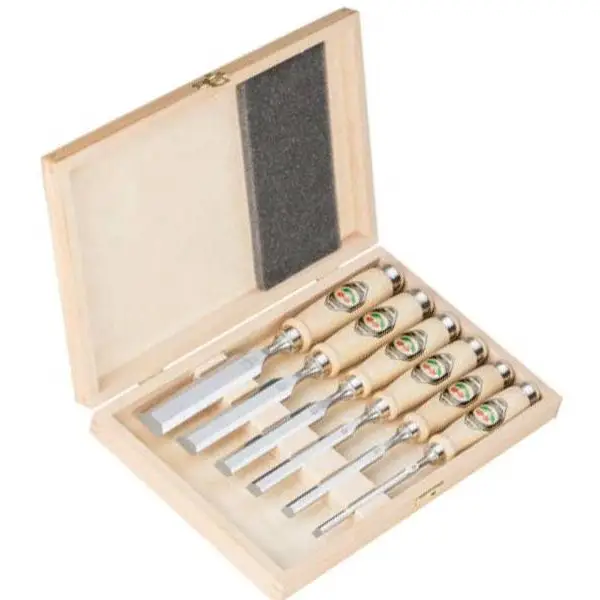 Bộ đục gỗ Kirschen 1101 HK, từ 6mm đến 26mm đựng trong hộp gỗ