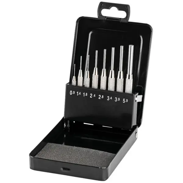 Bộ đục lỗ kim loại 8 cây ELORA 270-S8, kích thước từ 0.9-5.9mm