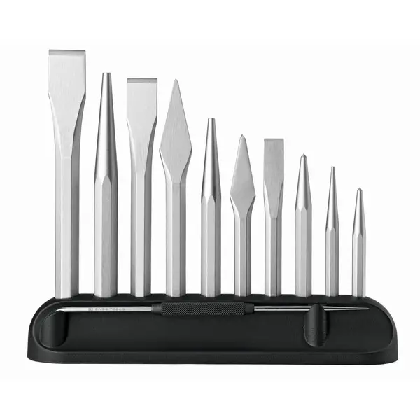 BỘ ĐỤC PB SWISS TOOLS ĐỰNG TRONG GIÁ NHỰA GỒM 11 CÁI