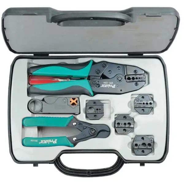 Bộ dụng cụ bấm cáp đồng trục 6PK330K