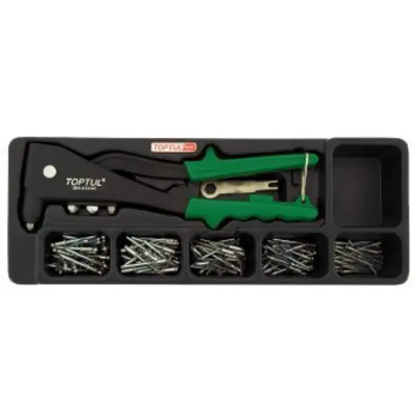 Bộ dụng cụ bắn đinh rive TOPTUL GAAT0101