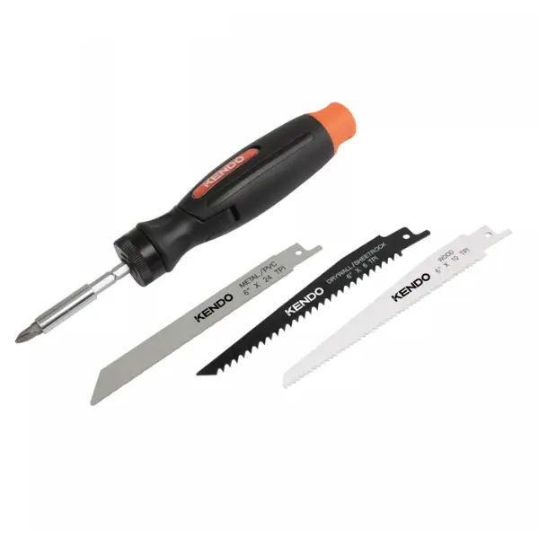 Bộ dụng cụ cưa và vặn vít 14 trong 1 Kendo 21227