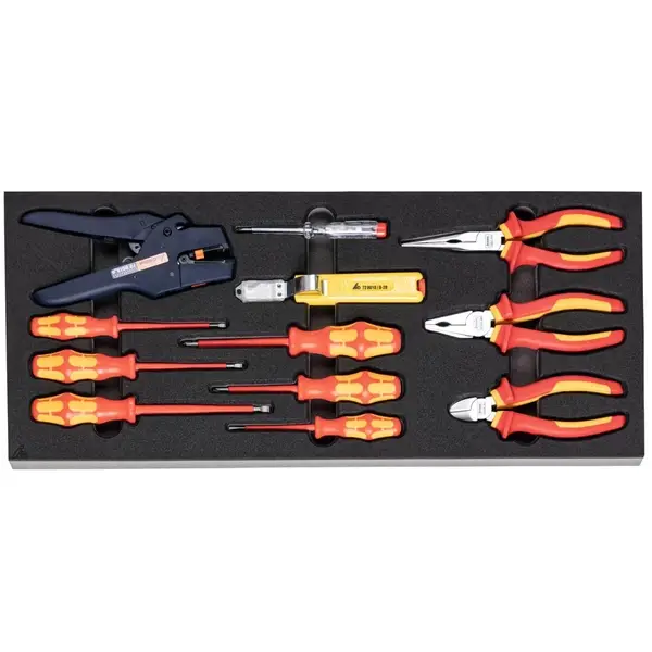 BỘ DỤNG CỤ ĐIỆN 12 CHI TIẾT HOFFMANN 954585 12
