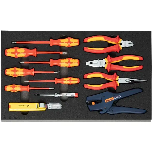 BỘ DỤNG CỤ ĐIỆN 12 CHI TIẾT HOFFMANN 954586 12
