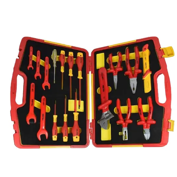 Bộ dụng cụ đồ nghề cách điện 18 chi tiết Tolsen V83718