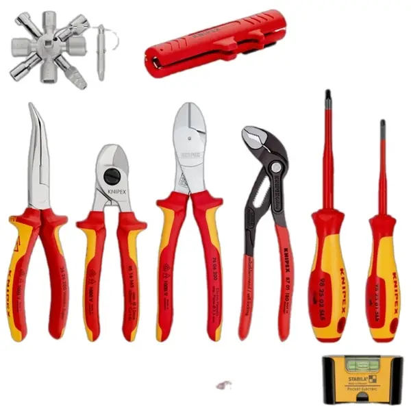 Bộ dụng cụ làm điện 10 pcs Knipex 00 20 90 V01
