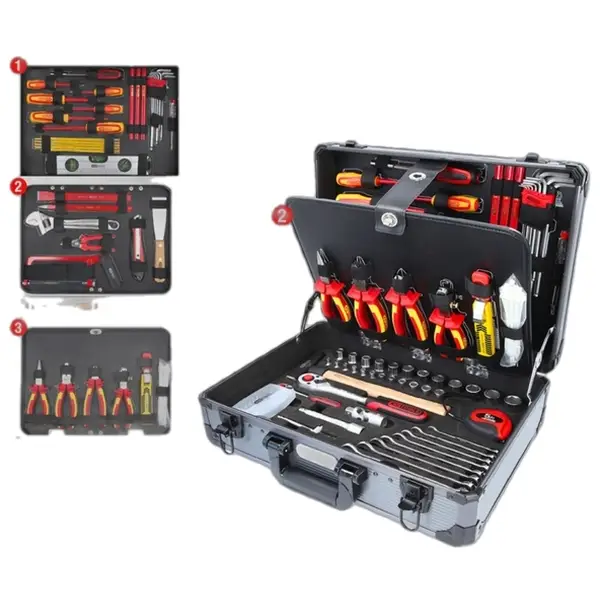 Bộ dụng cụ nghề điện công nghiệp 128 món KSTools 911.0628