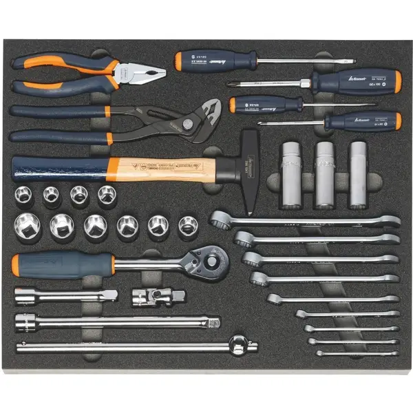 BỘ DỤNG CỤ NHÀ XƯỞNG ĐA NĂNG 34 CHI TIẾT GARANT 955003 34