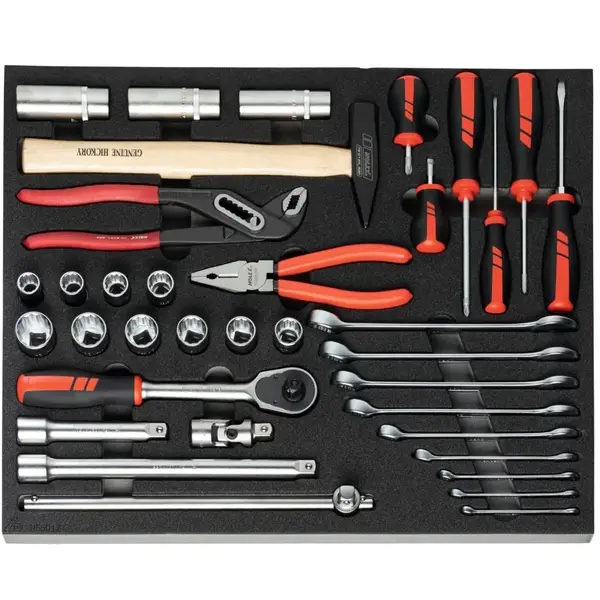 BỘ DỤNG CỤ NHÀ XƯỞNG ĐA NĂNG 36 CHI TIẾT HOLEX 955017 36