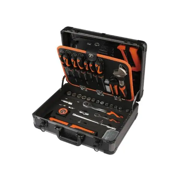 Bộ dụng cụ vỏ nhôm 124 chi tiết Kendo 90702