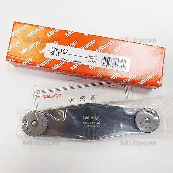 Bộ dưỡng đo bán kính 15.5-25mm (30 lá) Mitutoyo 186-107