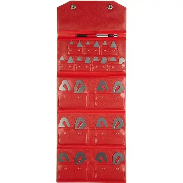 Bộ dưỡng đo cung tròn 26 lá Mitutoyo 186-902