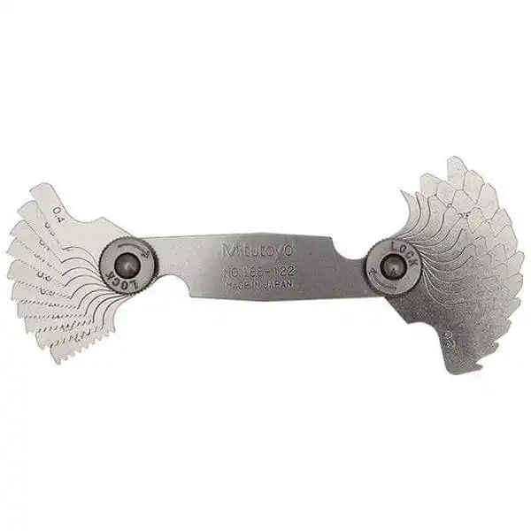 Bộ dưỡng đo ren 0.4-7mm (21 lá) Mitutoyo 188-122