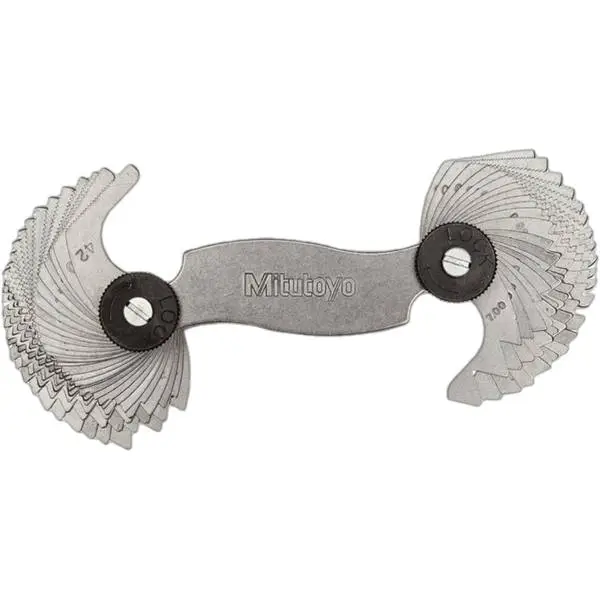 Bộ dưỡng đo ren Mitutoyo 0.4-7mm 4-42TPI 188-151