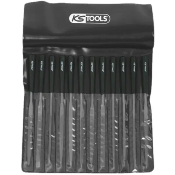 Bộ giũa 12 chi tiết 145mm Model 140.3050 KSTools