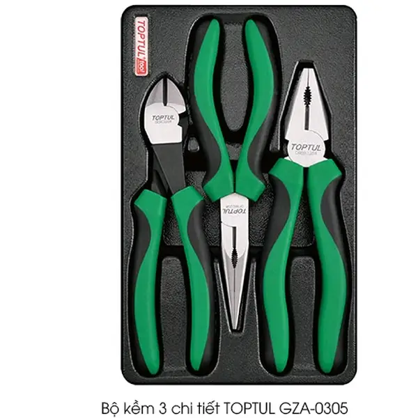 Bộ Kìm 3 chi tiết TOPTUL GZA-0305