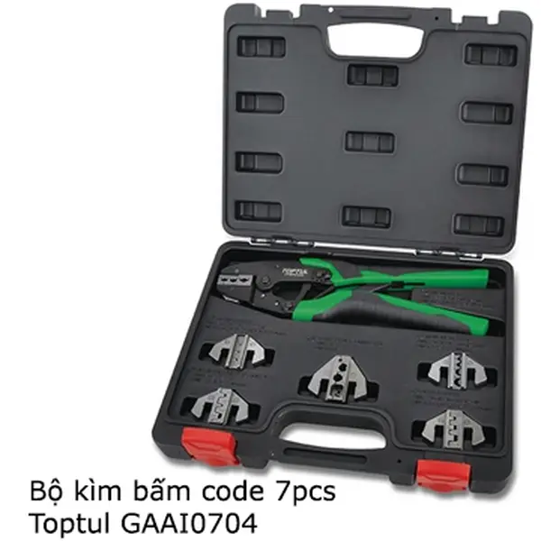 Bộ Kìm bấm code 7 chi tiết TOPTUL GAAI0704