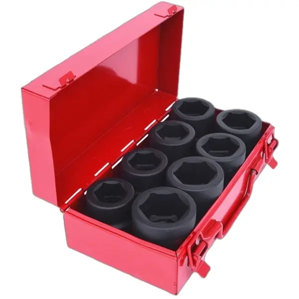 Bộ khẩu lục giác đen thép CMRO 1 inch 8 chi tiết 515.0610 KSTools