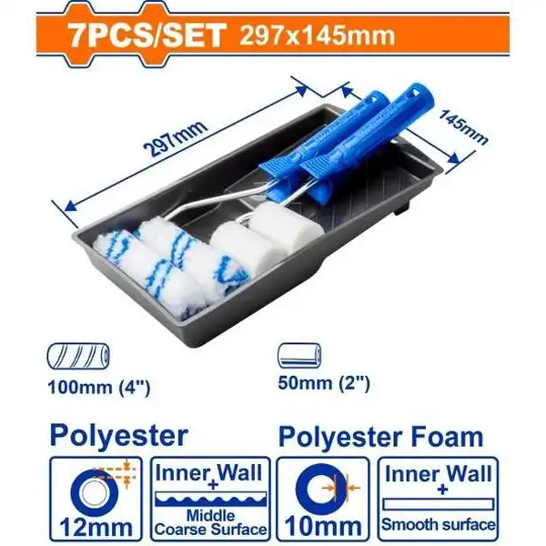 Bộ Khay Và Con Lăn Sơn 7 Trong 1 WCB3H71 WADFOW