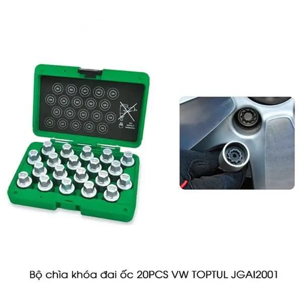Bộ khóa đai ốc TOPTUL JGAI2001