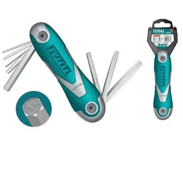 Bộ khóa lục giác dạng xếp THT1061826 TOTAL