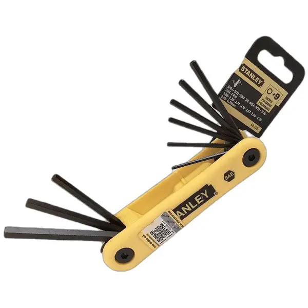 BỘ KHÓA LỤC GIÁC STANLEY 69-259-22 9 CHI TIẾT HỆ INCH