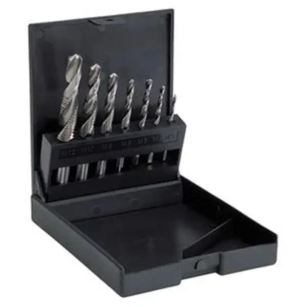Bộ khoan taro kết hợp P.K.370 (7 chiếc) M3 – M12