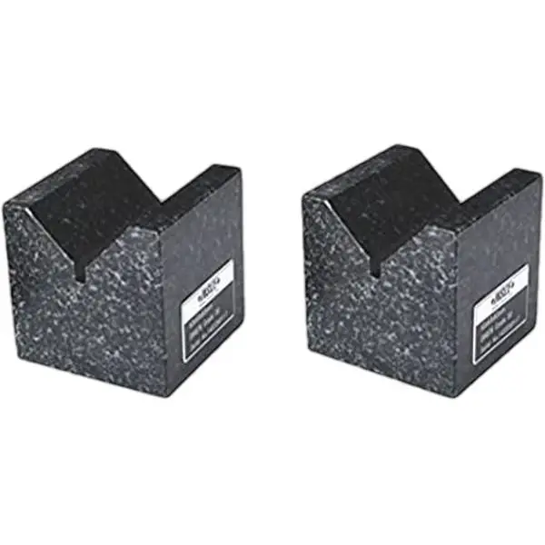 Bộ khối V đá granite Insize 6897-1 70x70x50mm 2 cái
