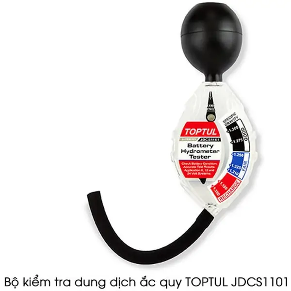 Bộ kiểm tra dung dịch pin TOPTUL JDCS1101