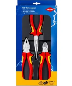 Bộ kìm cách điện 1000V 3 cây Knipex 00 20 12