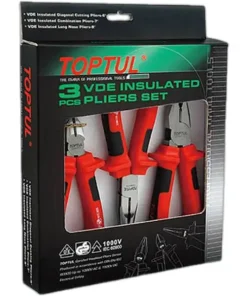 Bộ kìm đa năng cách điện VDE 1000V 3 cái GAAE0301 Toptul