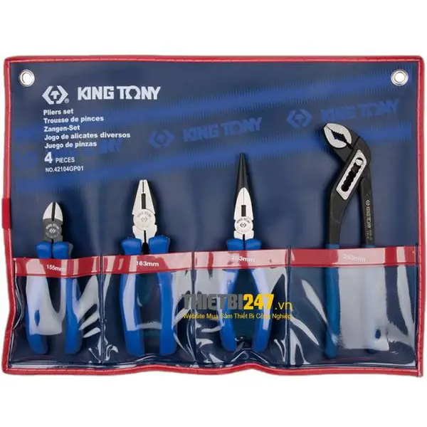 Bộ kìm đa năng Kingtony 42104GP01 4 cái