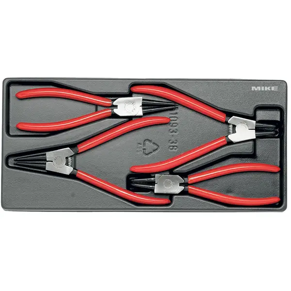 Bộ kìm mở phe ELORA MS-25, gồm 4 cây trong ngoài, thẳng cong