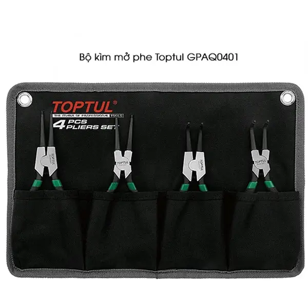 Bộ kìm mở phe TOPTUL GPAQ0401
