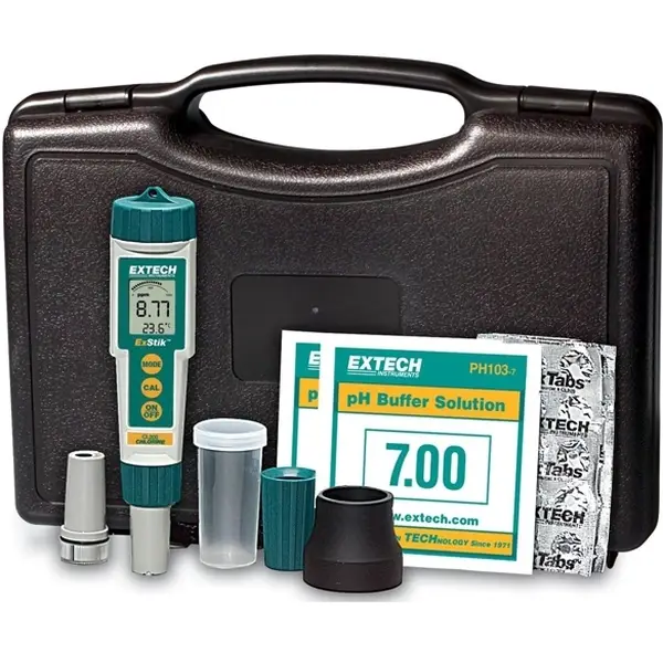 Bộ KIT đo pH/ Chlorine/ Nhiệt độ EXTECH EX800