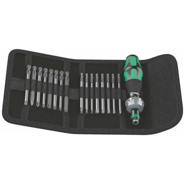 Bộ Kraftform Kompakt 60 RA (tự động), 17 cái, Wera 05051040001