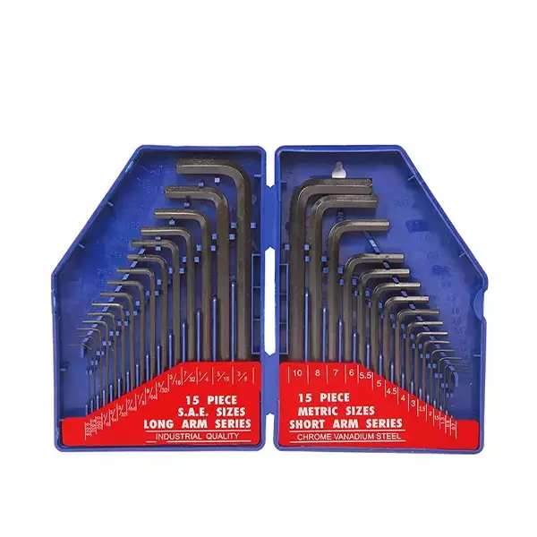 Bộ lục giác 30 chi tiết Workpro WP222018 (15 cái hệ inch & 15 cái hệ mét)