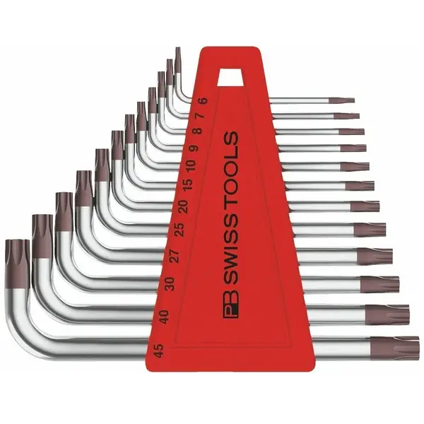 BỘ LỤC GIÁC BÔNG HOA THỊ PB SWISS TOOLS 12 CÂY PB 410.H 6-45