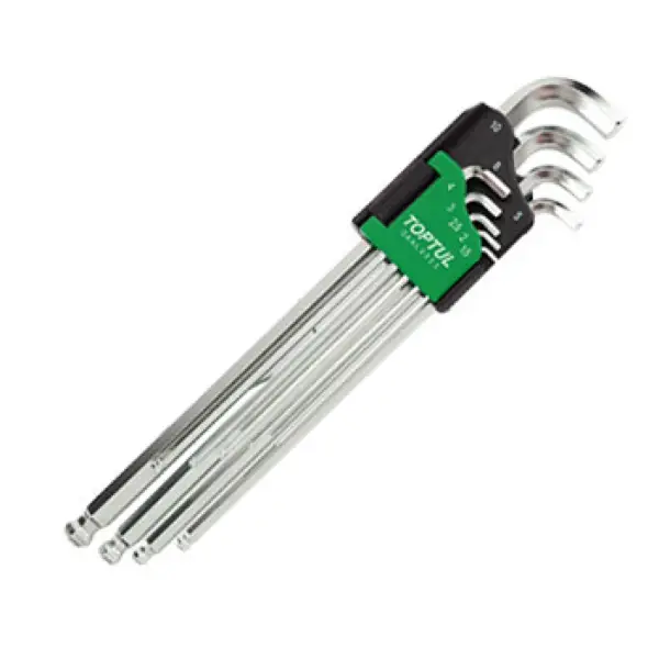 Bộ lục giác đầu bi 9 món TOPTUL GAAL0922