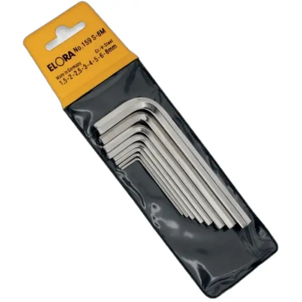 Bộ lục giác ELORA 159S nhiều biến thể kích cỡ 100% Germany