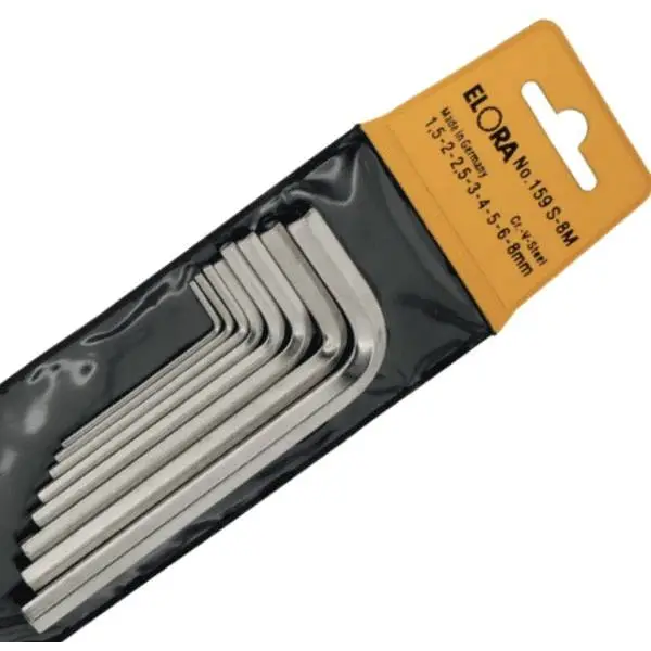 Bộ lục giác ELORA 159S nhiều biến thể tùy chọn, đựng trong túi
