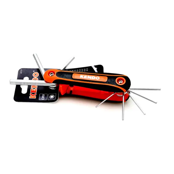 Bộ lục giác gập 8 chi tiết Kendo 20717