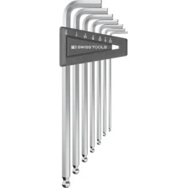 BỘ LỤC GIÁC HỆ inch 7 cây MẠ CHROME PB 212Z.LH PB SWISS TOOLS L60060 2689