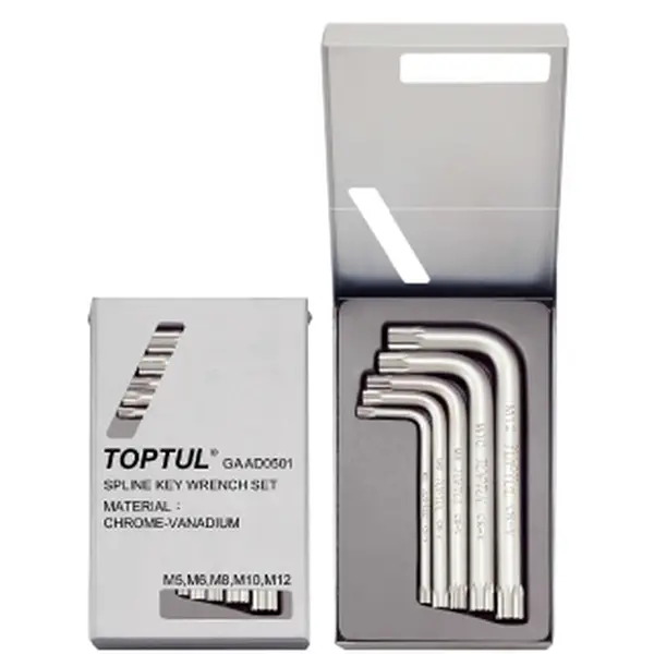 Bộ lục giác L 5 món TOPTUL GAAD0501