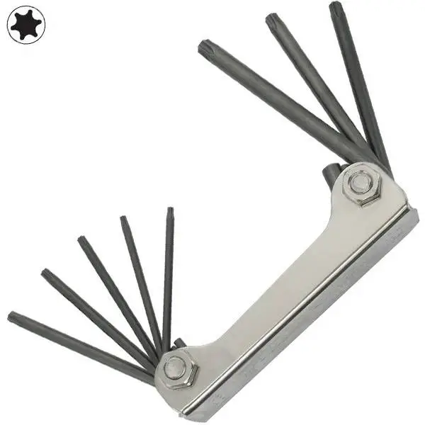 Bộ lục giác sao có lỗ ELORA 162S-KTTX, tay cầm xếp gọn
