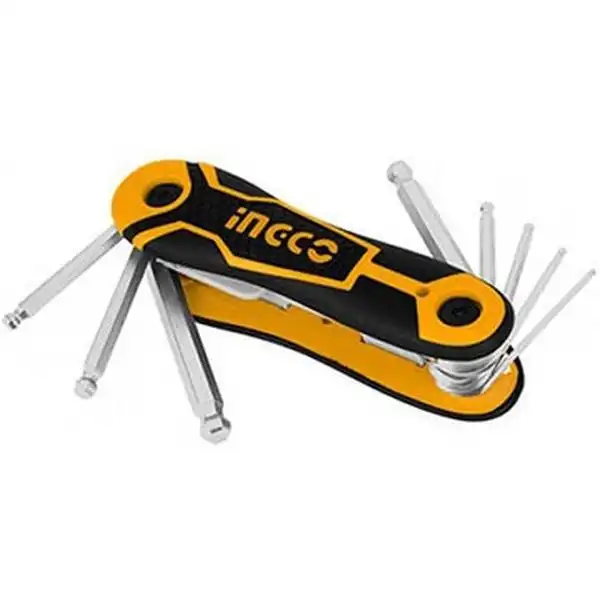 Bộ lục giác xếp 8 chi tiết Ingco HHK14082