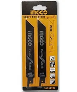 Bộ lưỡi cưa kiếm 2 cây (cưa kim loại) INGCO SSB922EF