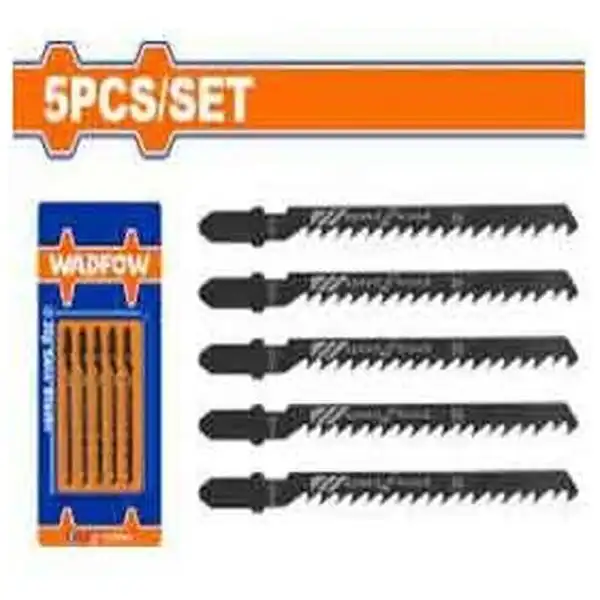 Bộ lưỡi cưa lọng cắt nhanh (cưa gỗ) 5 chi tiết Wadfow WJB244D