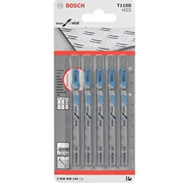 Bộ lưỡi cưa sắt 5 cây Bosch T118B