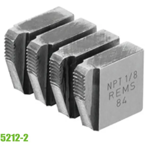 Bộ lưỡi dao REMS 5212-2, tiện ren ống, chuẩn NPT, ASME B1.20.1